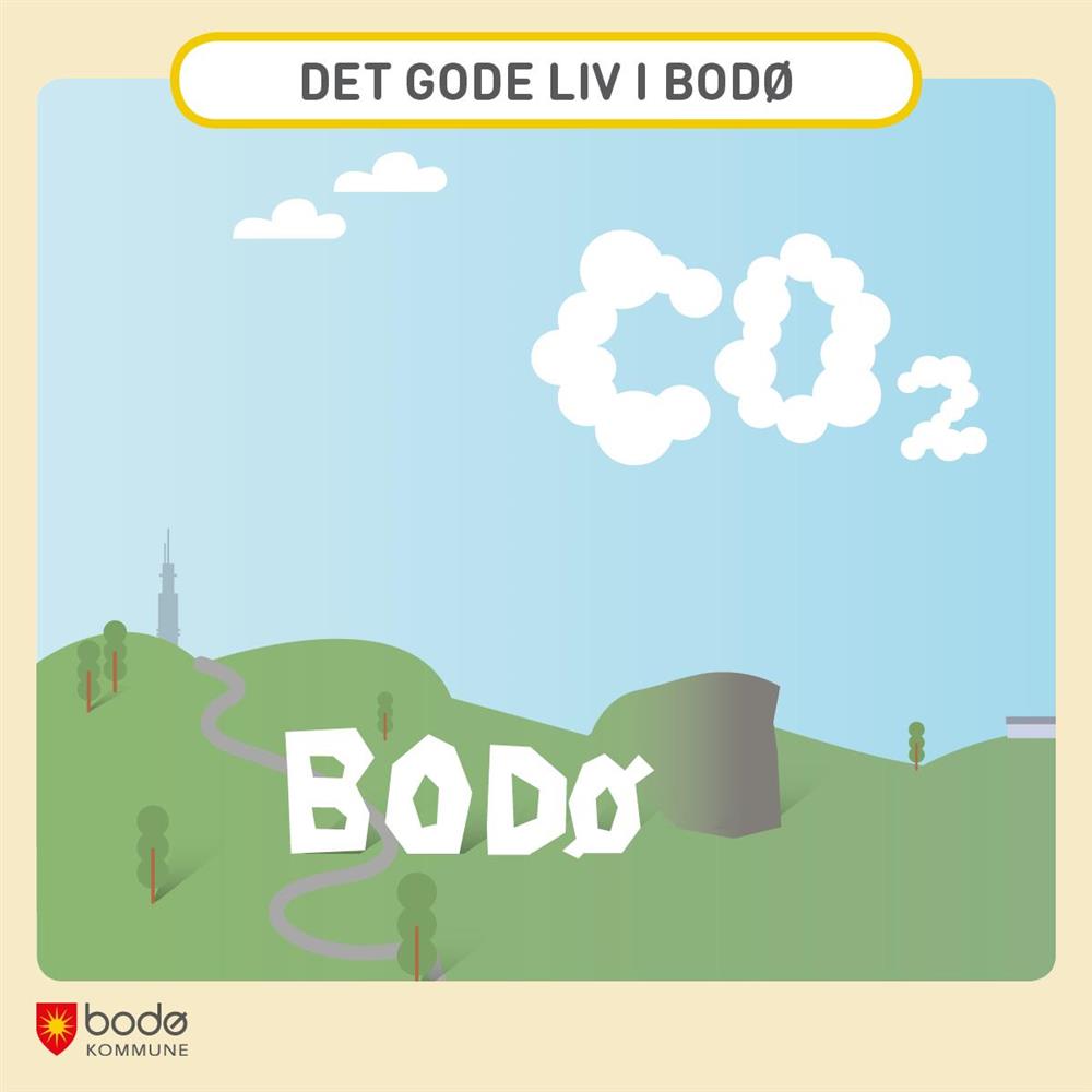 Illustrasjon: Rønvikfjellet og CO2 - Klikk for stort bilde